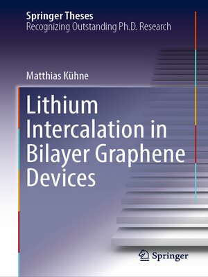 cover image of Lithium Intercalation in Bilayer Graphene Devices